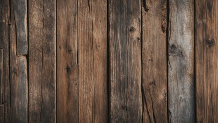 Fototapeta premium Wooden Wall Texture with Natural Grain Patterns Suitable for Background Applications Copy Space
