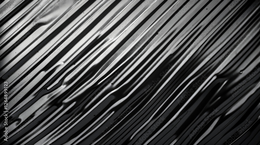 Poster abstract black and white textured background with wavy lines and patterns suitable for use as a back