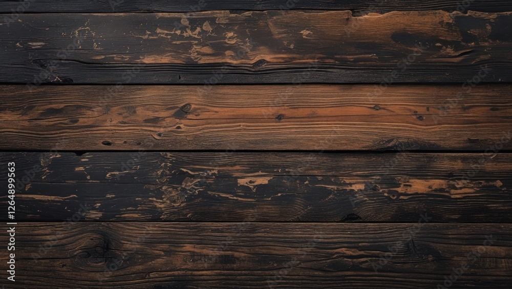 Poster dark weathered wooden planks background with rich textures and patterns suitable for various design 