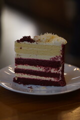 red velvet cake is always delicious and beautiful