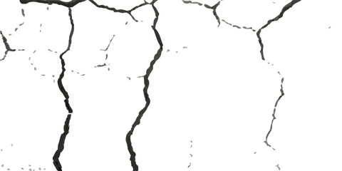 High-Quality Vector Texture with Cracks and Fractures from Earthquake Damage on Land, Floor, and Wall Surfaces in Black,White, and Grey, Ideal for Natural Disaster Simulations and Distressed Backgroud