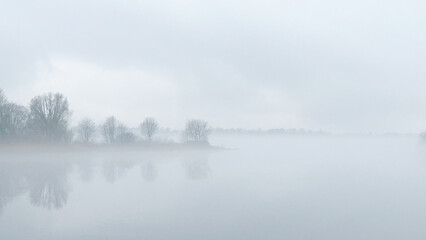 Fog over the river