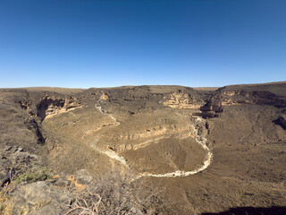 Tayq sinkhole in Salalah province, Southern Oman