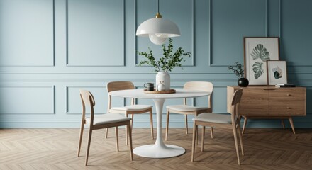 Minimalist Dining Area with Elegant Design