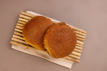 Roti Boy or Mexican Coffe Buns is Bread with Coffe Flavored. 