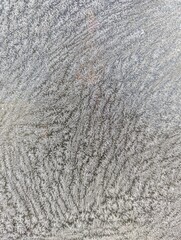 Texture of snow stone wall, frost 