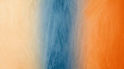 Abstract Ocean Current: A Digital Painting of Coastal Transition AI Generated