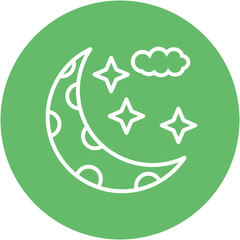 Star and Crescent Icon
