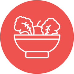 Salad Bowl Icon