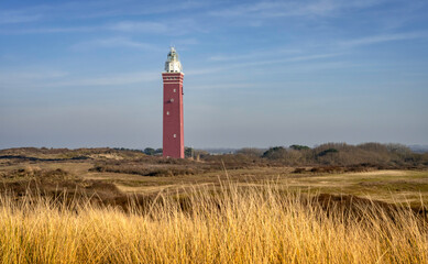Lighthouse Ouddrop in the dunes