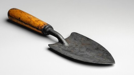 Vintage Gardening Trowel: Rustic Charm and Aged Beauty