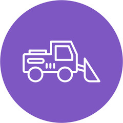 Skid Steer Loader Icon