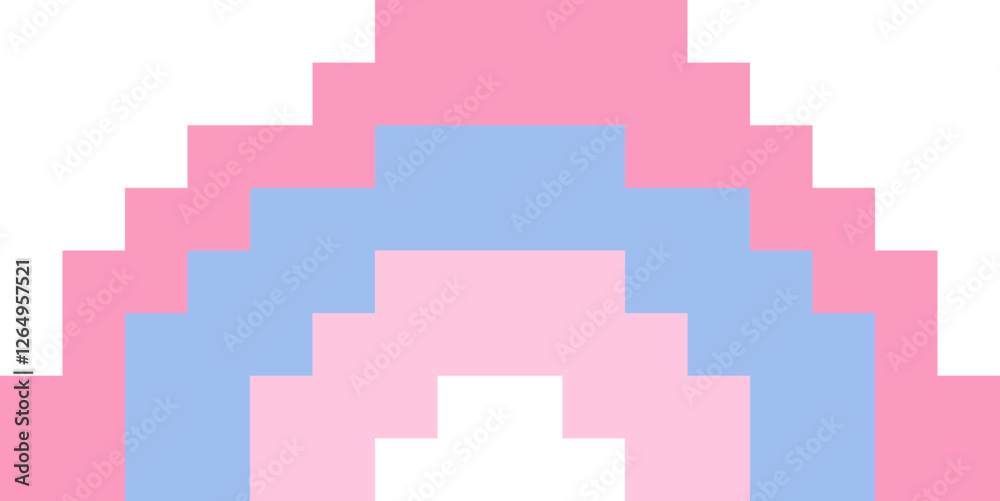 Poster pixel star sparkle cute retro 8 bit sparkle set. shiny pink game pixel art effect set. firework burs