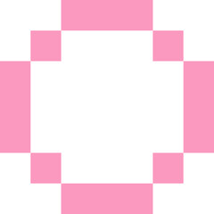 Pixel star sparkle cute retro 8 bit sparkle set. Shiny pink game pixel art effect set. Firework burst, arrow, space decoration. 90s aesthetics, y2k . 