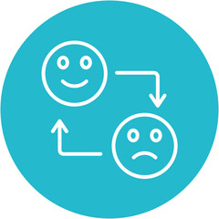 Emotional Rollercoaster Icon