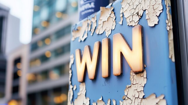 Win Column Sign
