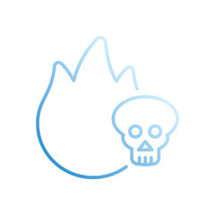 Ectoplasm vector icon stock illustration