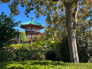 Shrine at Ueno park in Tokyo