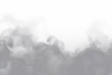 Realistic smoky transparent overlay effect