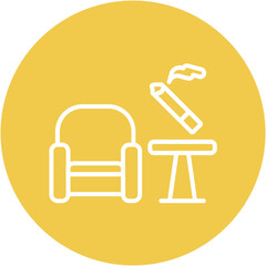 Smoking Lounge Icon