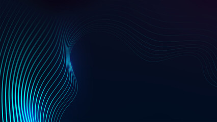 Digital technology banner template vector set 06