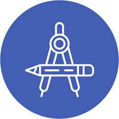 Drafting Compass Icon