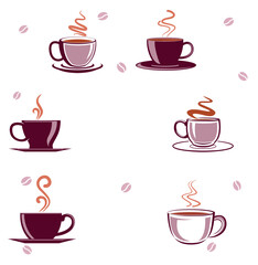 different-types-cups-with-hot-coffee