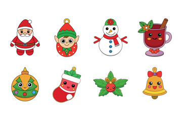 Christmas elements decoration