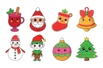 Christmas elements decoration