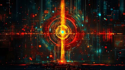 Precision chips illuminated by light