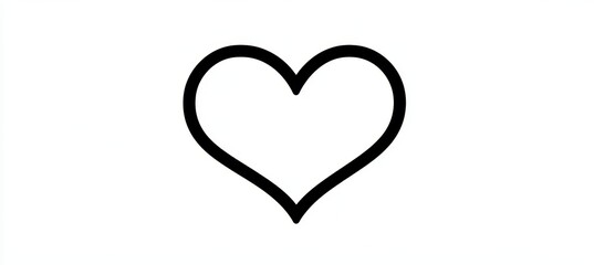 A modern frame illustration featuring a continuous heart line drawing of a single wedding silhouette embodies elegant love art with a ribbon