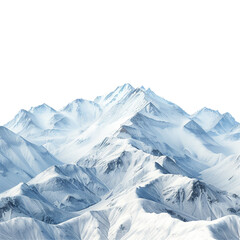 Snowy Mountain Range