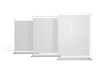 Minimalistic Flyer Stand for Branding