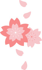 봄 벡터 일러스트 디자인 