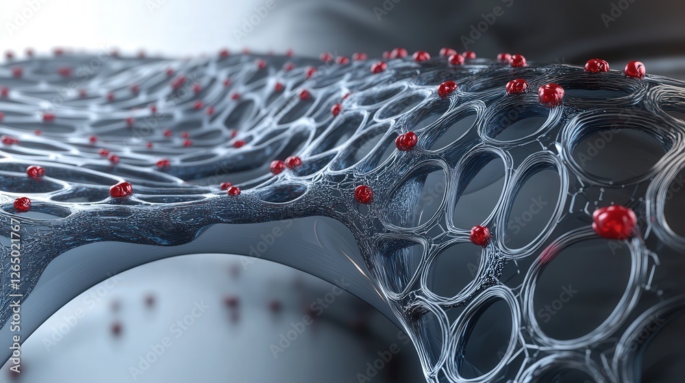 Poster graphene-based artificial kidney that eliminates dialysis dependency.