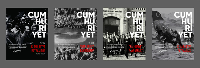 29 ekim cumhuriyet bayrami kutlu olsun ataturk 29 october republic day turkey and the national day