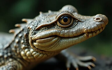 Close Up of a Crocodile