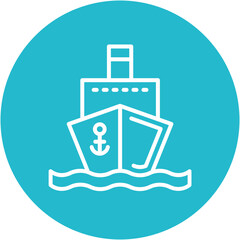 Cruise Anchor Icon