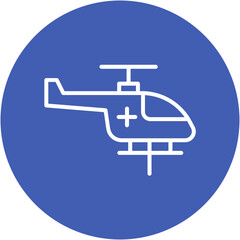 Helicopter Rescue Icon