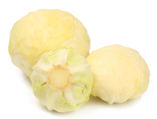 cabbage isolated on white background