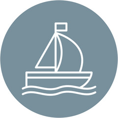 Sailboat Icon