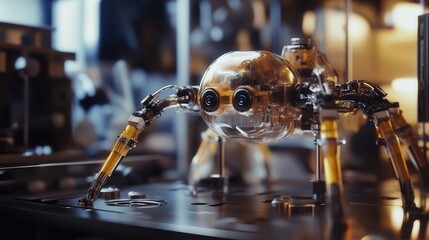 microscopic bio-robot that repairs damaged neurons in neurodegenerative diseases