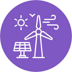 Renewable Energy Icon
