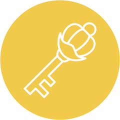 Royal Key Icon