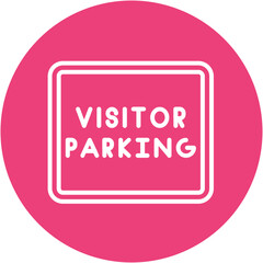 Visitor Parking Icon