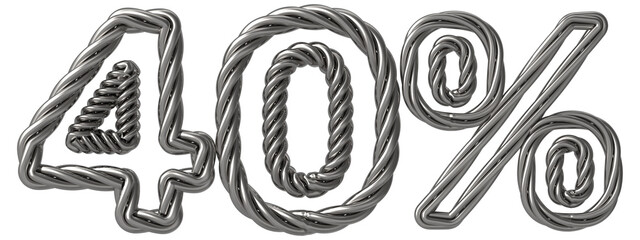 3D Representation of Number Percent