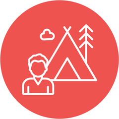 Youth Camp Icon