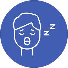 Sleepy Face Icon