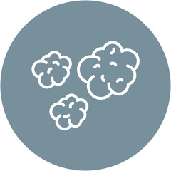 Smoke Cloud Icon