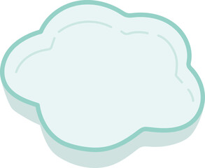 꽃모양 그릇 일러스트